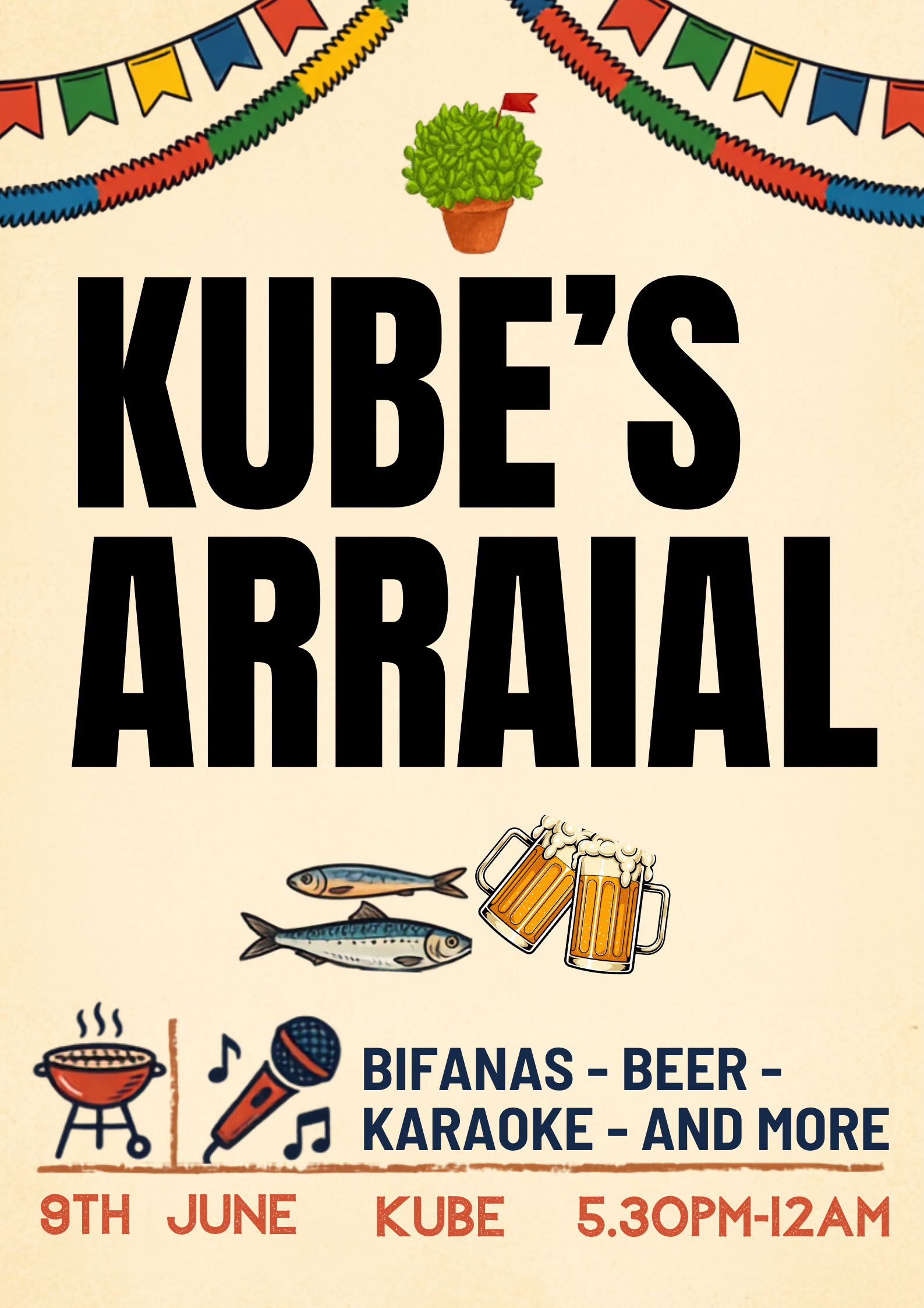 Kube Arraial - June 9th